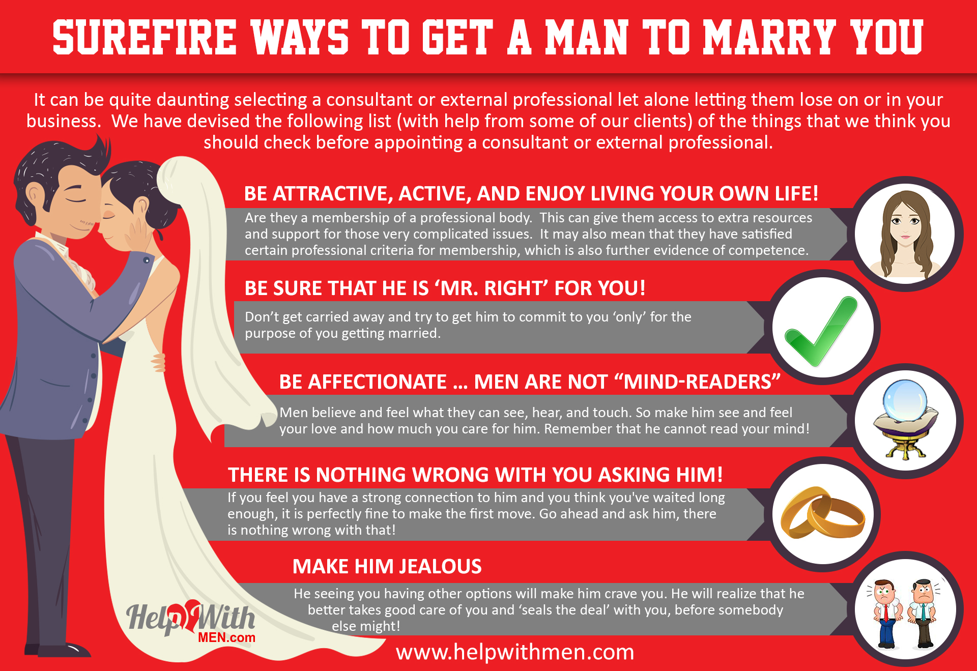 how to get a man to marry you