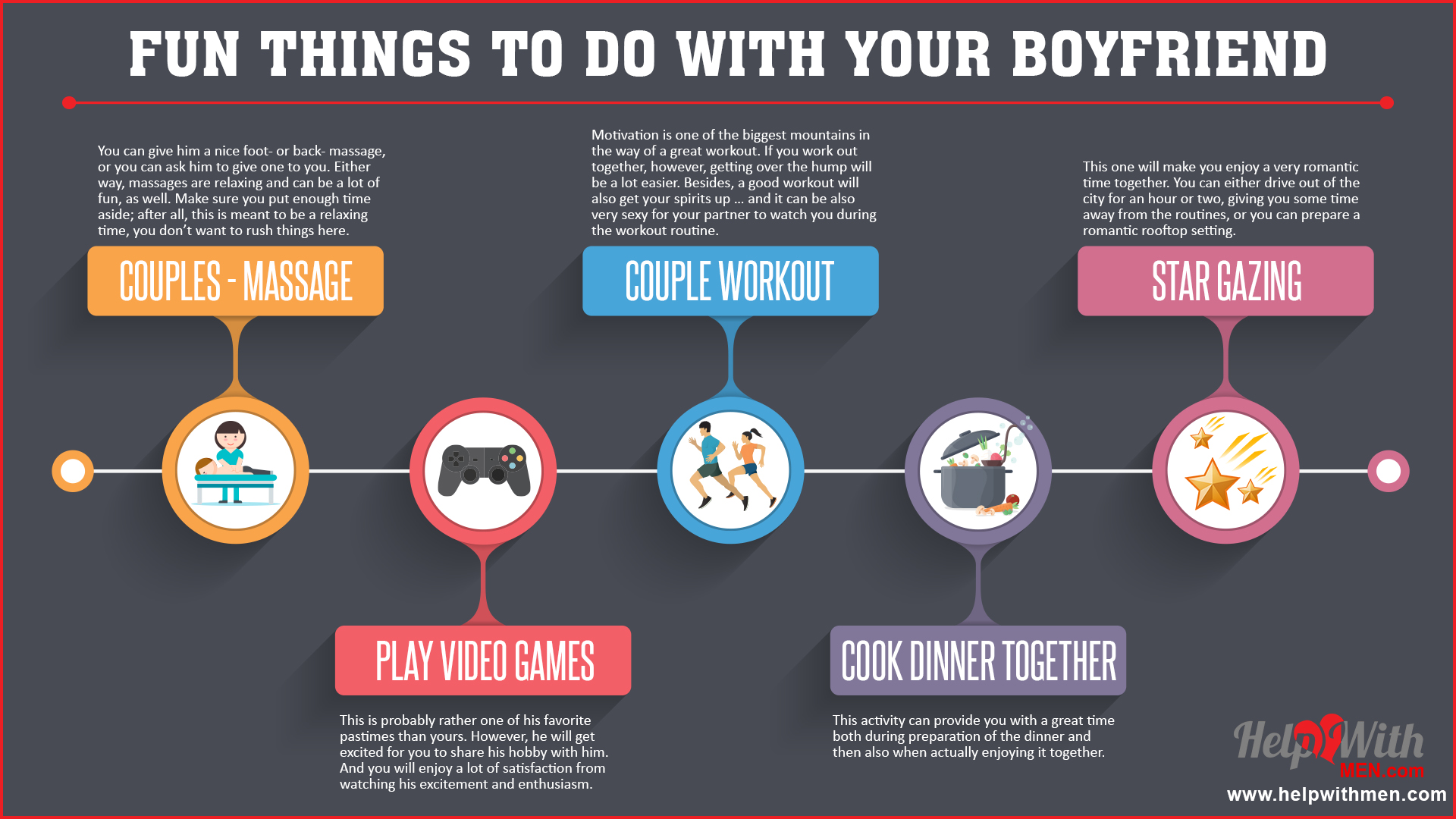 Boyfriend with home at to do things 15 Fun
